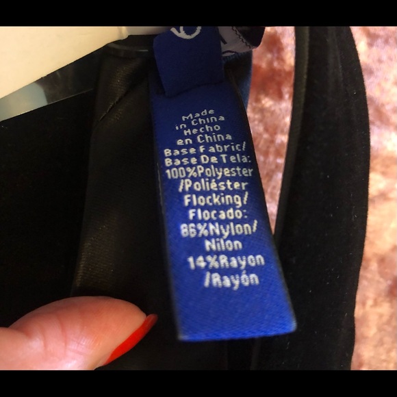 NEW APT 9 Black Velvet Tie - Picture 3 of 3